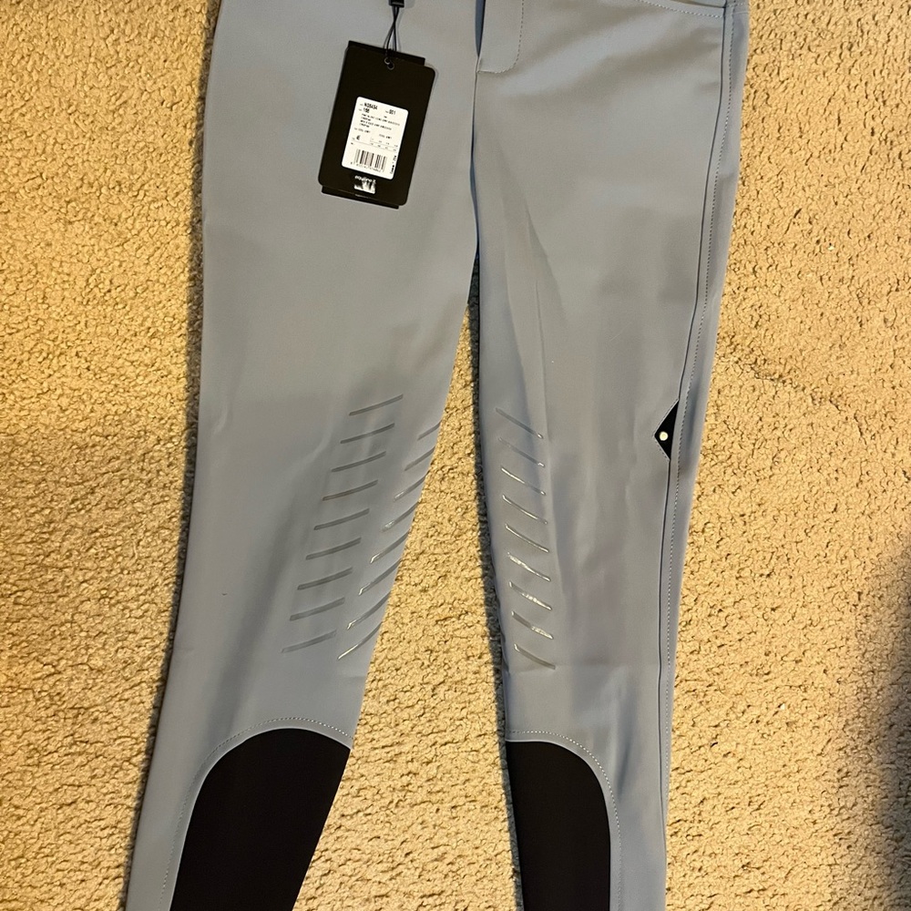 Light grey equiline breeches IT46!